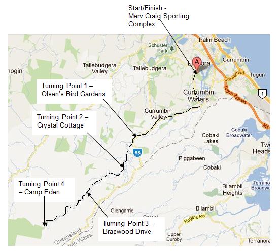 State ITT Champs Course Map 2012